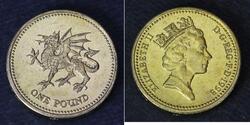 1 Фунт Велика Британія   