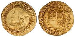 1 Фунт Королевство Англия (927-1649,1660-1707) Золото Карл  I (1600-1649)