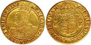 1 Фунт Королевство Англия (927-1649,1660-1707) Золото Елизавета I (1533-1603)
