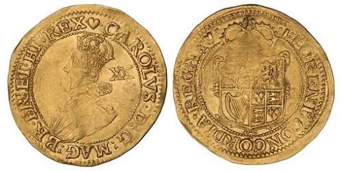 1 Фунт Королівство Англія (927-1649,1660-1707) Золото Карл I (1600-1649)