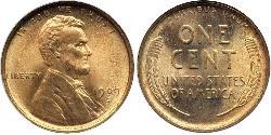 1 Cent USA (1776 - ) Bronze Abraham Lincoln (1809-1865)