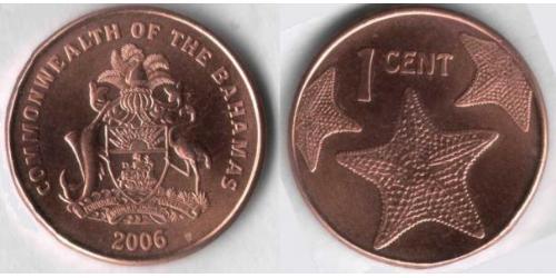1 Цент Bahamas (1973 - )  