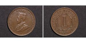 1 Цент Британский Гондурас (1862-1981)  Георг V (1865-1936)