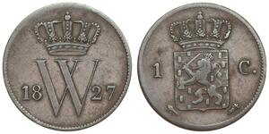 1 Цент Королевство Нидерланды (1815 - )  