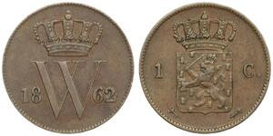 1 Цент Королевство Нидерланды (1815 - )  