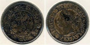 1 Цент Канада Бронза Вікторія (1819 - 1901)