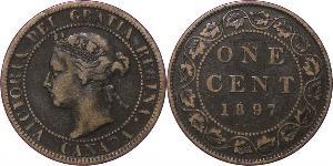 1 Цент Канада Бронза Вікторія (1819 - 1901)