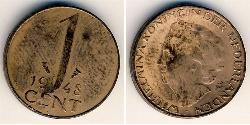 1 Цент Королівство Нідерланди (1815 - ) Бронза 