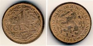 1 Цент Королівство Нідерланди (1815 - ) Бронза 