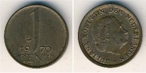 1 Цент Королівство Нідерланди (1815 - ) Бронза 