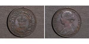 1 Цент Ньюфаундленд и Лабрадор Бронза Виктория (1819 - 1901)
