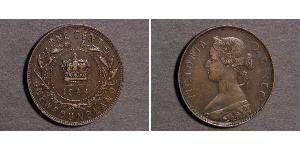 1 Цент Ньюфаундленд і Лабрадор Бронза Вікторія (1819 - 1901)