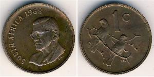 1 Цент Південно-Африканська Республіка (1910 - ) Бронза 