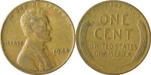 1 Цент США (1776 - ) Бронза Авраам Линкольн (1809-1865)