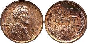 1 Цент США (1776 - ) Бронза Авраам Лінкольн (1809-1865)