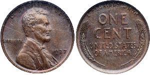 1 Цент США (1776 - ) Бронза Авраам Линкольн (1809-1865)
