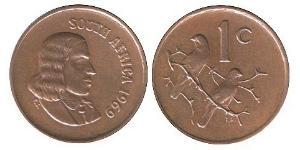 1 Цент Южно-Африканская Республика (1910 - ) Бронза 
