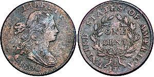 1 Цент США (1776 - ) Медь 