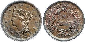 1 Цент США (1776 - ) Медь 