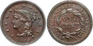1 Цент США (1776 - ) Медь 