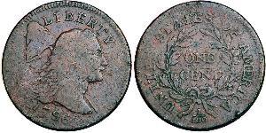 1 Цент США (1776 - ) Медь 