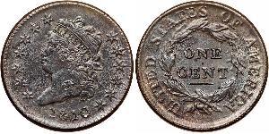 1 Цент США (1776 - ) Медь 