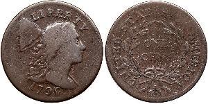 1 Цент США (1776 - ) Медь 