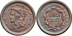 1 Цент США (1776 - ) Медь 