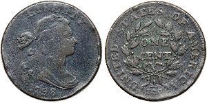 1 Цент США (1776 - ) Медь 