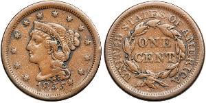1 Цент США (1776 - ) Медь 