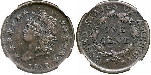 1 Цент США (1776 - ) Медь 