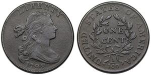 1 Цент США (1776 - ) Медь 