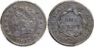 1 Цент США (1776 - ) Медь 