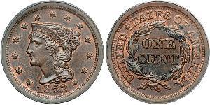 1 Цент США (1776 - ) Медь 