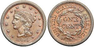 1 Цент США (1776 - ) Медь 