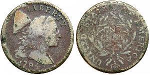 1 Цент США (1776 - ) Медь 