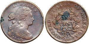 1 Цент США (1776 - ) Медь 