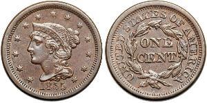 1 Цент США (1776 - ) Медь 