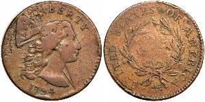 1 Цент США (1776 - ) Медь 