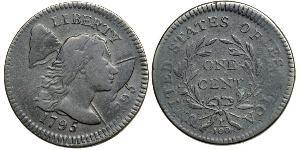 1 Цент США (1776 - ) Медь 