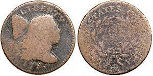 1 Цент США (1776 - ) Медь 