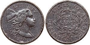 1 Цент США (1776 - ) Медь 