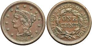 1 Цент США (1776 - ) Медь 