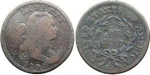 1 Цент США (1776 - ) Медь 