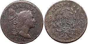 1 Цент США (1776 - ) Медь 