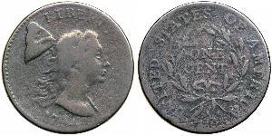 1 Цент США (1776 - ) Медь 