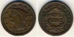 1 Цент США (1776 - ) Медь 