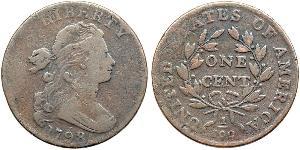 1 Цент США (1776 - ) Медь 