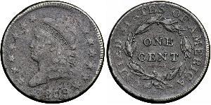 1 Цент США (1776 - ) Медь 