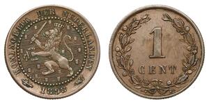 1 Цент Королівство Нідерланди (1815 - ) Мідь 